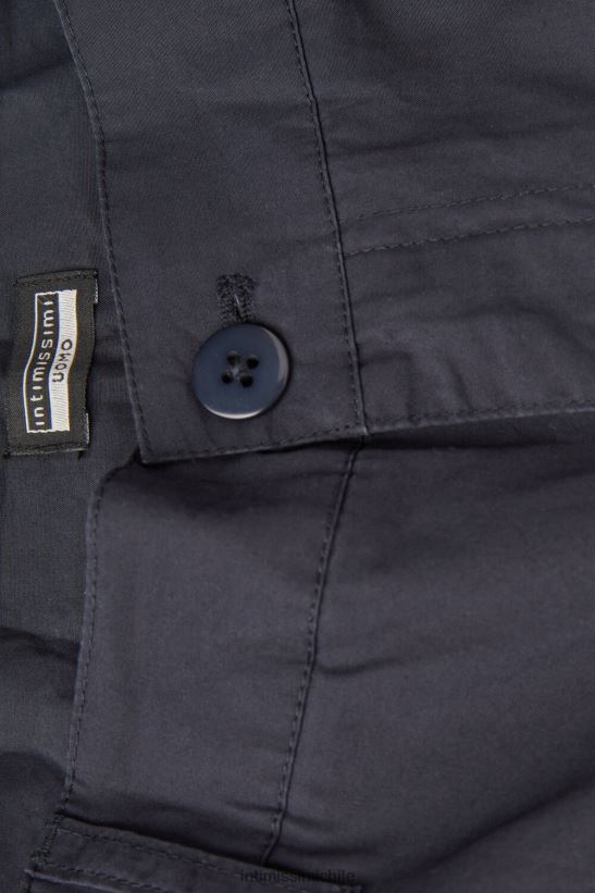 Intimissimi pantalones cortos de algodón hombres 7520-azul vestir L4BXFJ172