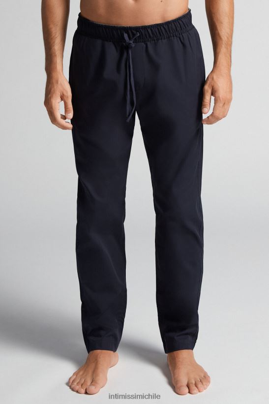 Intimissimi pantalones de lona de algodón hombres 800-azul medianoche vestir L4BXFJ231