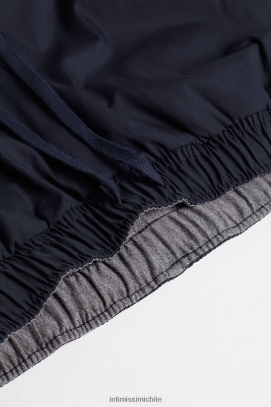 Intimissimi pantalones de lona de algodón hombres 800-azul medianoche vestir L4BXFJ231