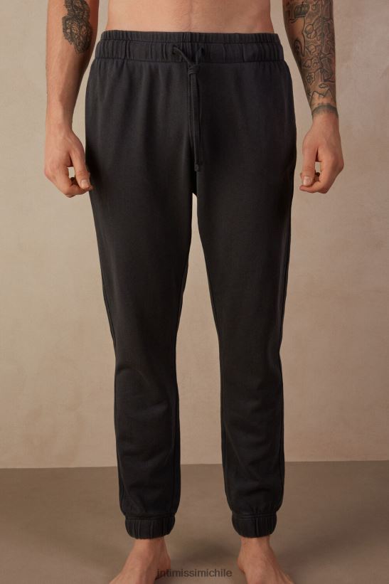 Intimissimi pantalones largos polares colección lavada hombres 762i-gris vestir L4BXFJ187