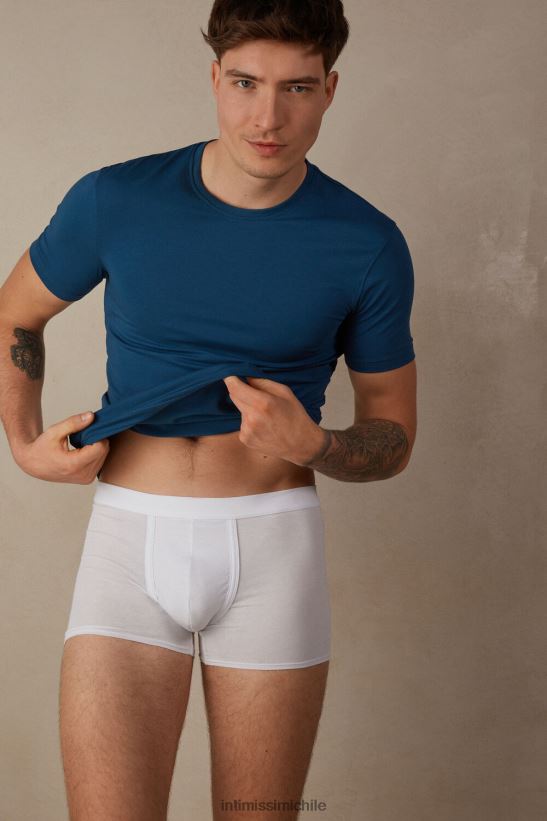 Intimissimi boxers algodón supima fresco natural hombres 001-blanco ropa interior L4BXFJ49