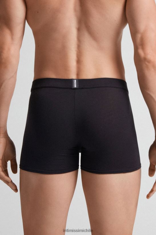 Intimissimi boxers algodón supima fresco natural hombres 019-negro ropa interior L4BXFJ52