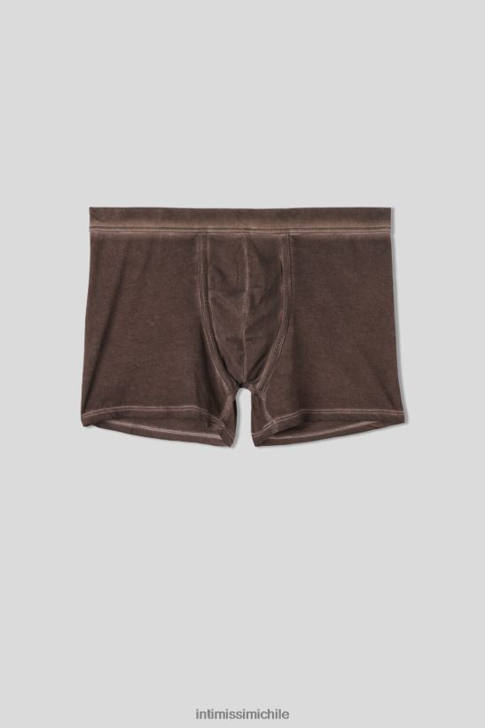 Intimissimi boxers algodón supima fresco natural hombres 355j-marrón lavado ropa interior L4BXFJ18