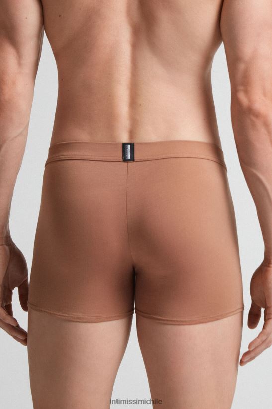 Intimissimi boxers algodón supima fresco natural hombres 417i-beige medio ropa interior L4BXFJ75