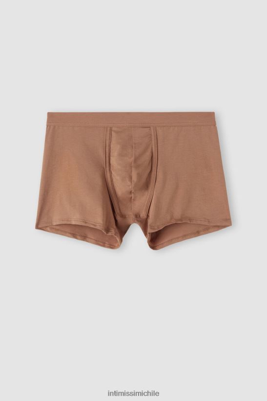 Intimissimi boxers algodón supima fresco natural hombres 417i-beige medio ropa interior L4BXFJ75
