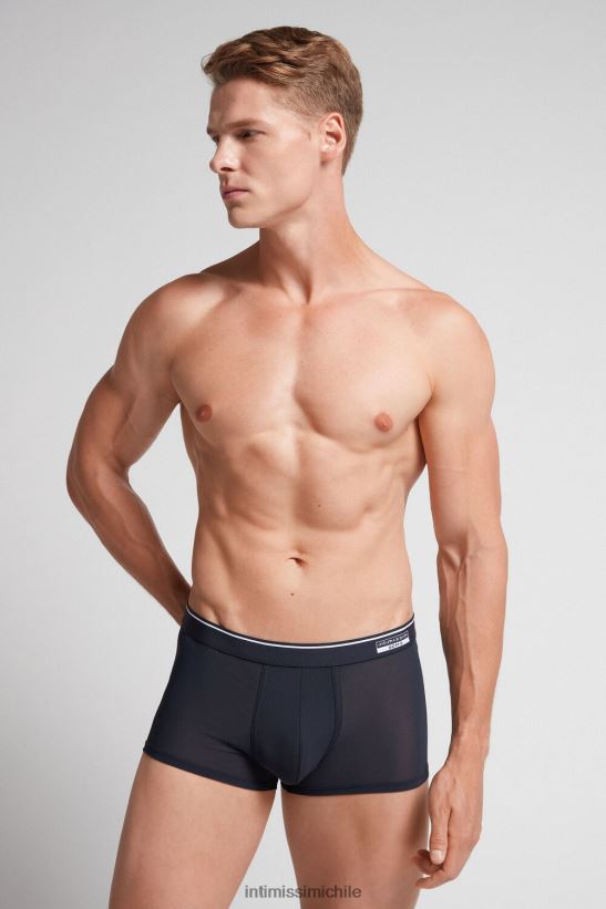 Intimissimi boxers de micromalla súper frescos hombres 800-azul medianoche ropa interior L4BXFJ95