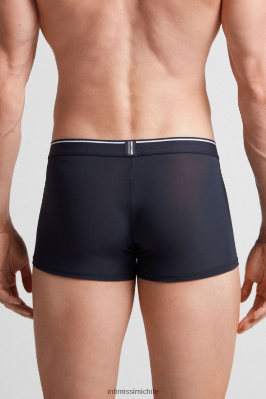 Intimissimi boxers de micromalla súper frescos hombres 800-azul medianoche ropa interior L4BXFJ95