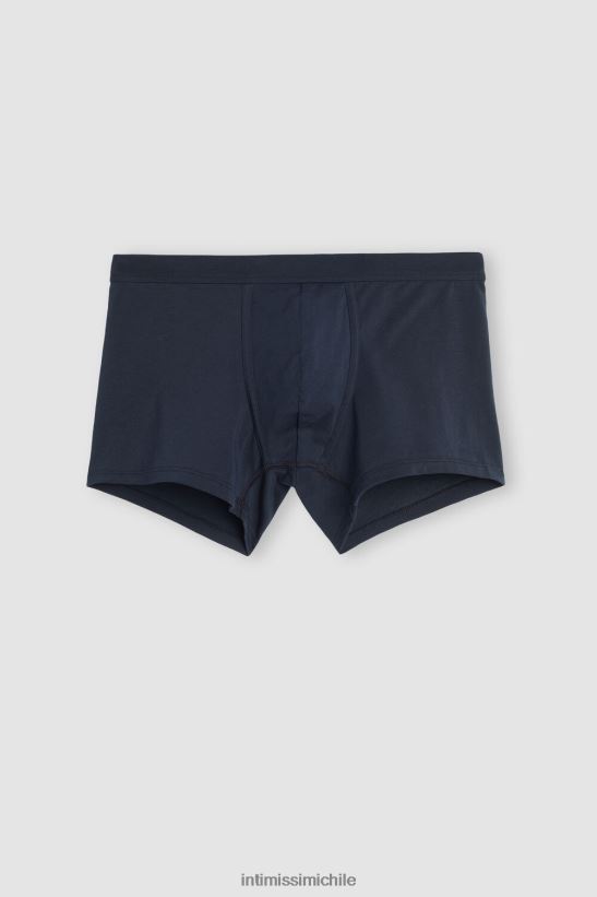 Intimissimi boxers holgados de algodón supima hombres 800-azul medianoche ropa interior L4BXFJ142