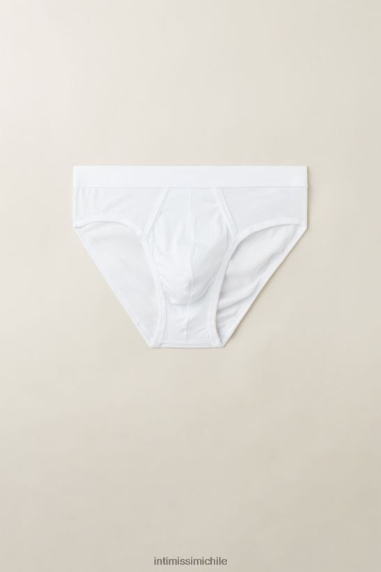 Intimissimi braguita de algodón supima fresco natural hombres 001-blanco ropa interior L4BXFJ31
