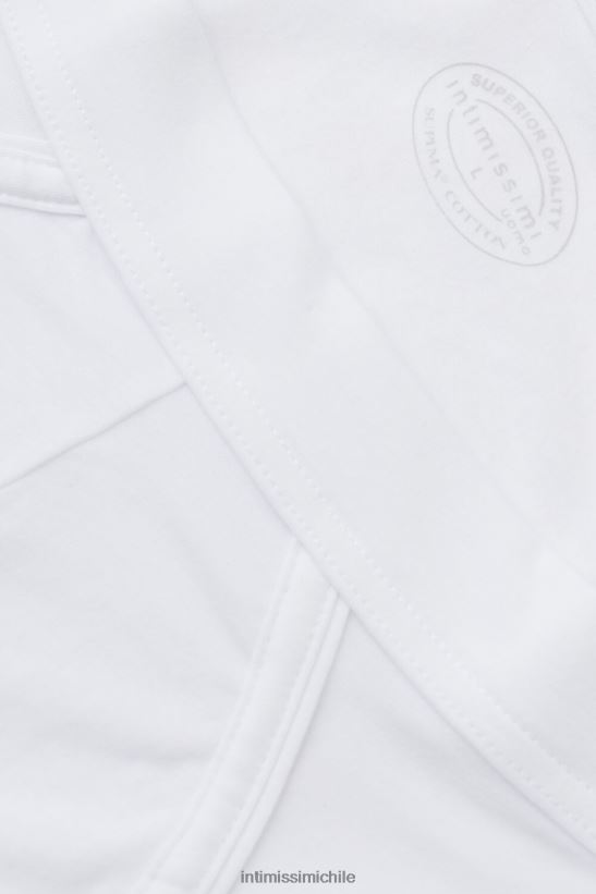 Intimissimi braguita de algodón supima fresco natural hombres 001-blanco ropa interior L4BXFJ31