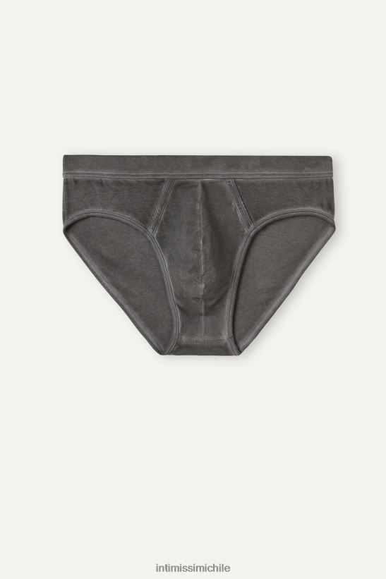 Intimissimi braguita de algodón supima fresco natural hombres 040j-negro lavado ropa interior L4BXFJ71