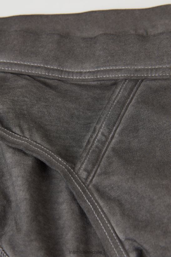 Intimissimi braguita de algodón supima fresco natural hombres 040j-negro lavado ropa interior L4BXFJ71