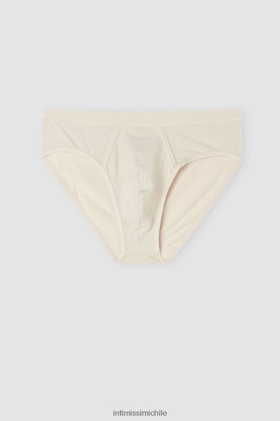 Intimissimi braguita de algodón supima fresco natural hombres 721i-cuerda beige ropa interior L4BXFJ77