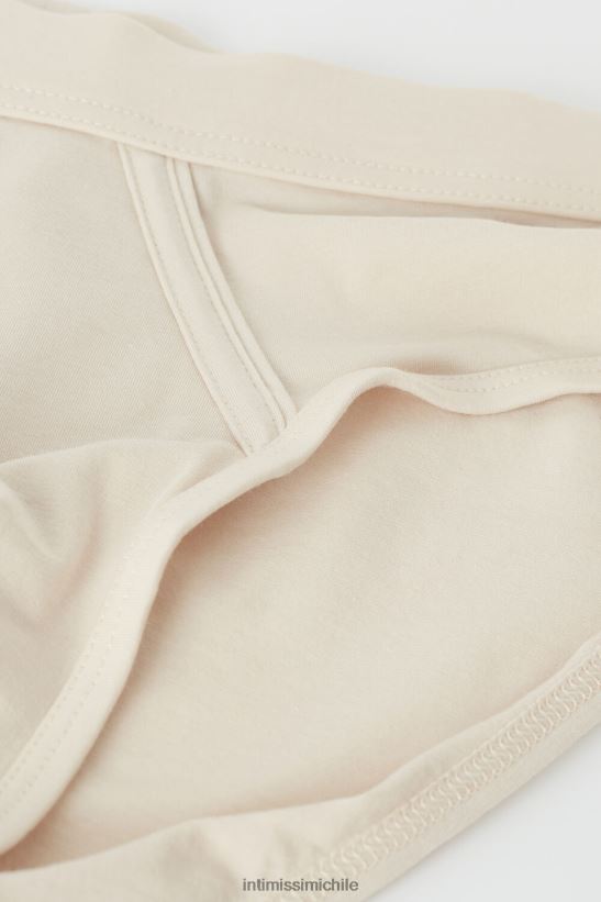 Intimissimi braguita de algodón supima fresco natural hombres 721i-cuerda beige ropa interior L4BXFJ77