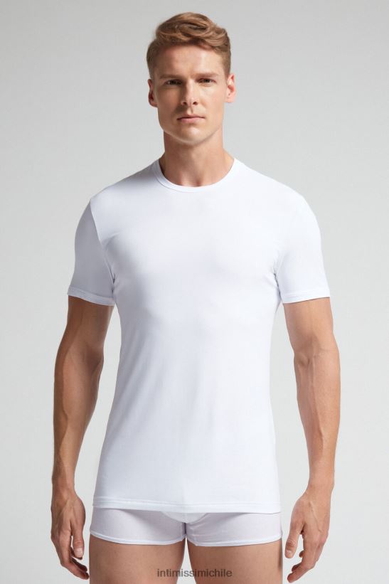 Intimissimi camiseta de microfibra hombres 001-blanco vestir L4BXFJ455