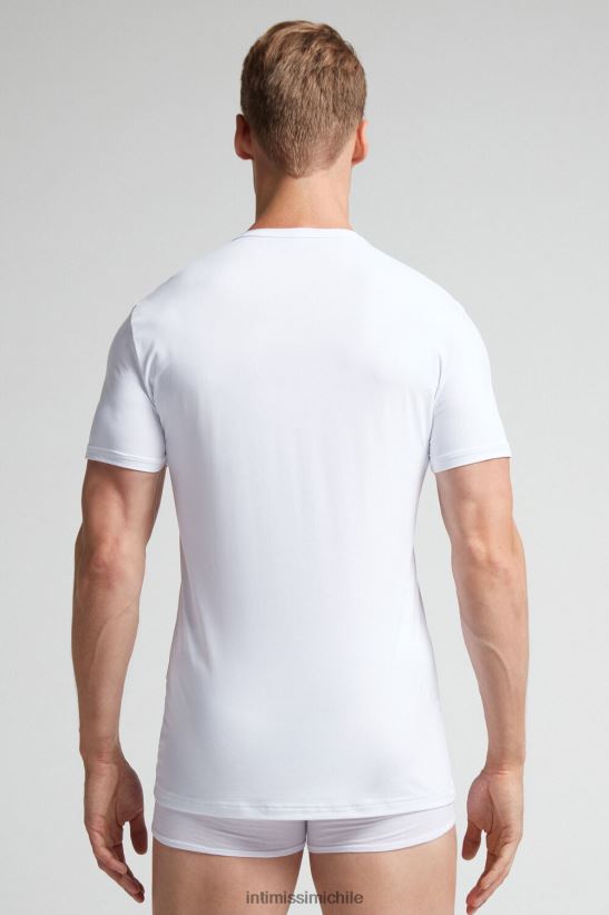 Intimissimi camiseta de microfibra hombres 001-blanco vestir L4BXFJ455