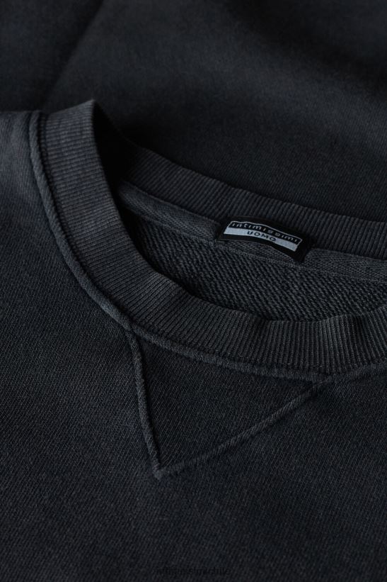 Intimissimi sudadera con cuello redondo y colección lavada hombres 762i-gris vestir L4BXFJ186