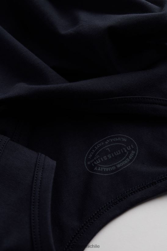 Intimissimi top sin mangas con cuello redondo hombres 800-azul medianoche vestir L4BXFJ273