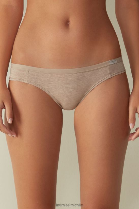 Intimissimi bragas de algodón natural mujer 112i-mezcla natural ropa interior L4BXFJ1154