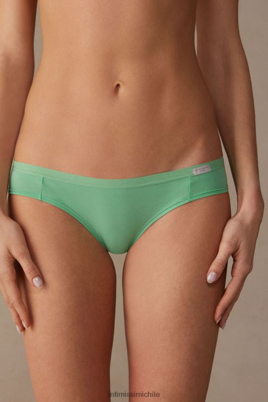 Intimissimi bragas de algodón natural mujer 218j-manzana menta ropa interior L4BXFJ982