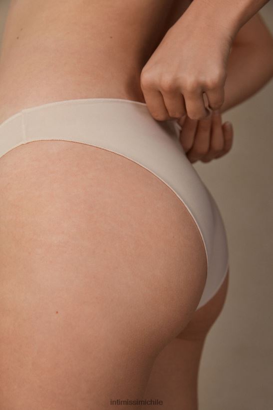 Intimissimi braguita de microfibra ultraligera de talle bajo mujer 2280-seda rosa ropa interior L4BXFJ1008