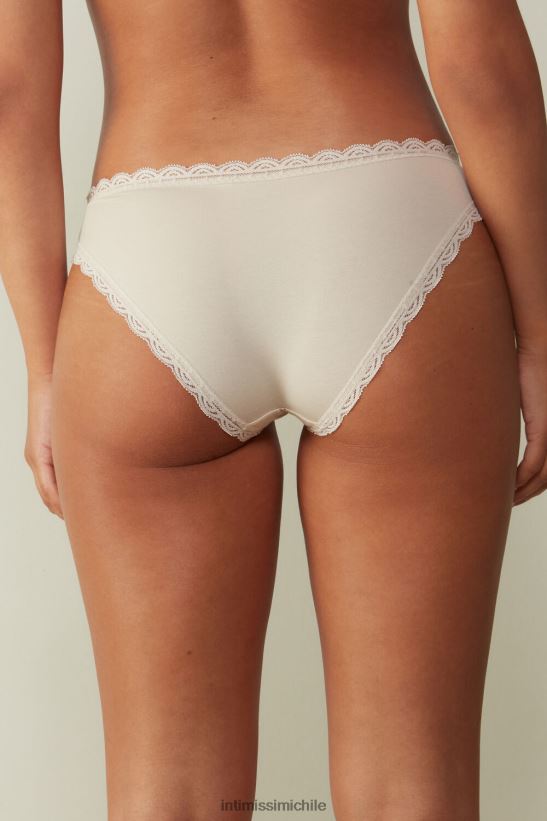 Intimissimi braguitas de algodón y encaje mujer 2280-seda rosa ropa interior L4BXFJ1064