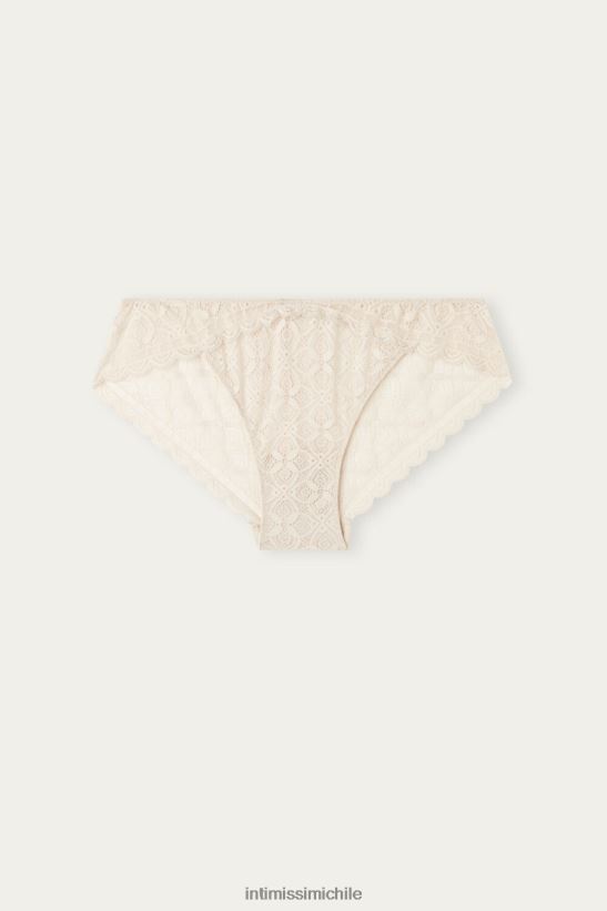 Intimissimi braguitas de encaje de talle bajo mujer 2280-seda rosa ropa interior L4BXFJ1057