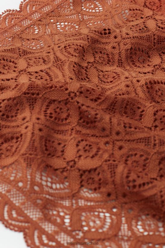 Intimissimi braguitas de encaje de talle bajo mujer 332j-canela ligera ropa interior L4BXFJ876