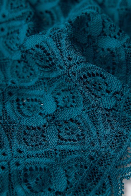 Intimissimi braguitas de encaje de talle bajo mujer 346j-azul verdoso ropa interior L4BXFJ863