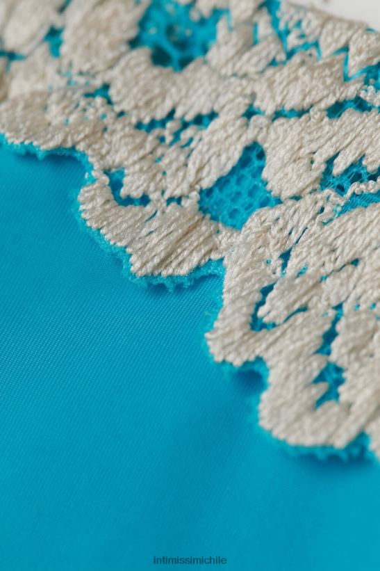 Intimissimi braguitas de flores bonitas mujer 233j-digital turquesa/marfil ropa interior L4BXFJ965