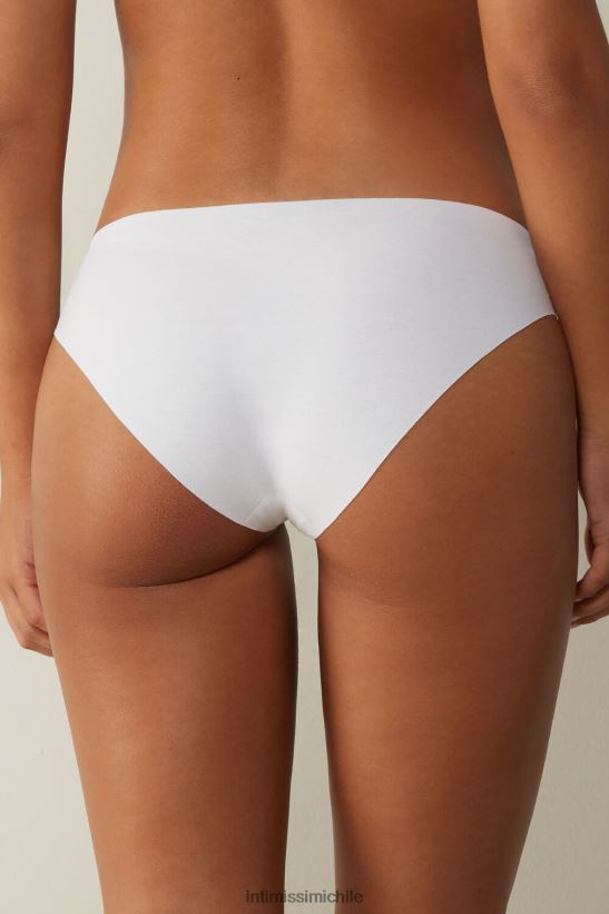 Intimissimi calzoncillos de algodón sin rematar mujer 001-blanco ropa interior L4BXFJ1186