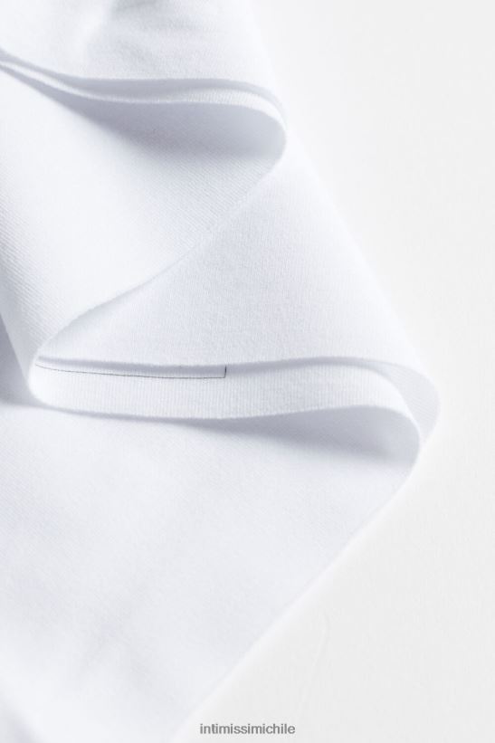 Intimissimi calzoncillos de algodón sin rematar mujer 001-blanco ropa interior L4BXFJ1186