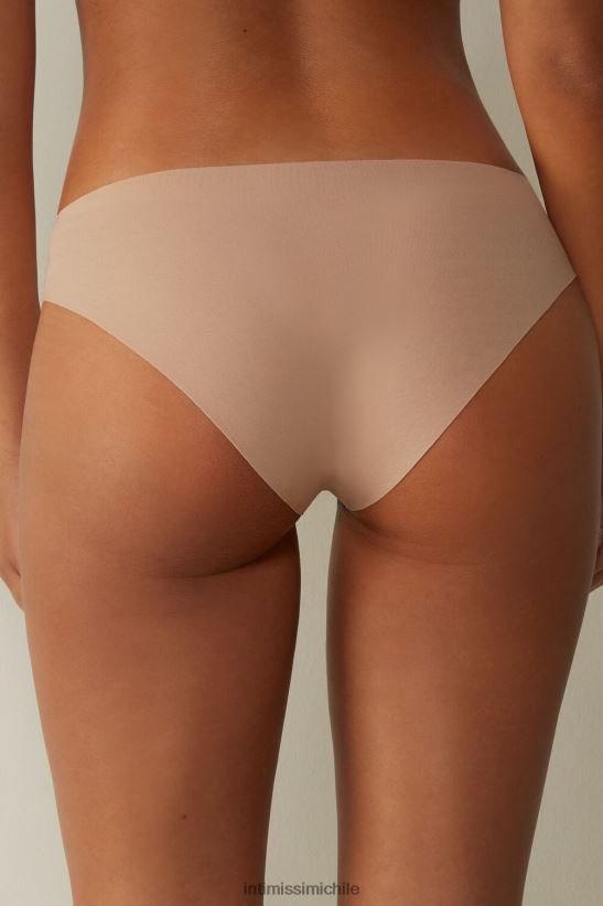 Intimissimi calzoncillos de algodón sin rematar mujer 044-beige suave ropa interior L4BXFJ1182