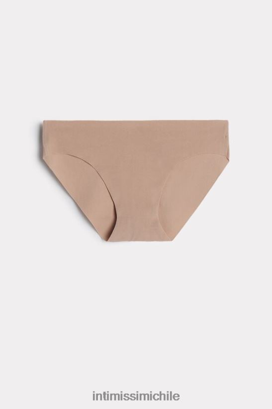 Intimissimi calzoncillos de algodón sin rematar mujer 044-beige suave ropa interior L4BXFJ1182