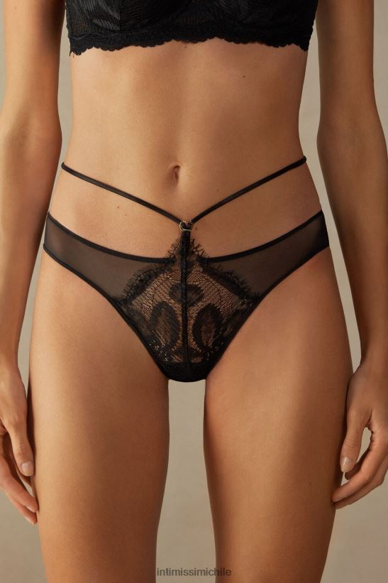 Intimissimi calzoncillos sensuales sin límites mujer 019-negro ropa interior L4BXFJ1018