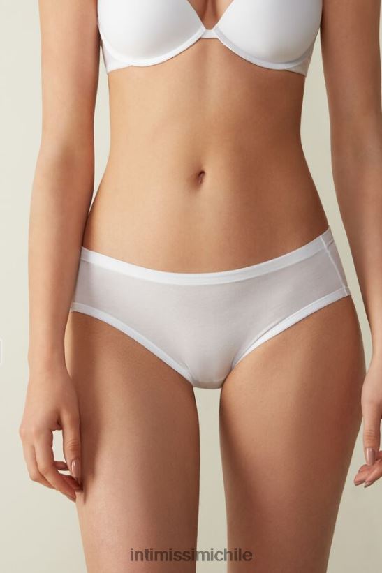 Intimissimi calzoncillos ultraligeros de algodón supima mujer 001-blanco ropa interior L4BXFJ1095
