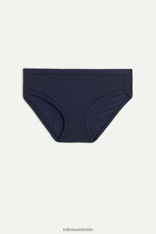 Intimissimi calzoncillos ultraligeros de algodón supima mujer 1467-azul intenso ropa interior L4BXFJ1106