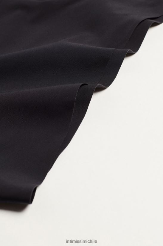 Intimissimi Braguita brasileña de microfibra ultraligera estilo años 80 mujer 019-negro ropa interior L4BXFJ1116