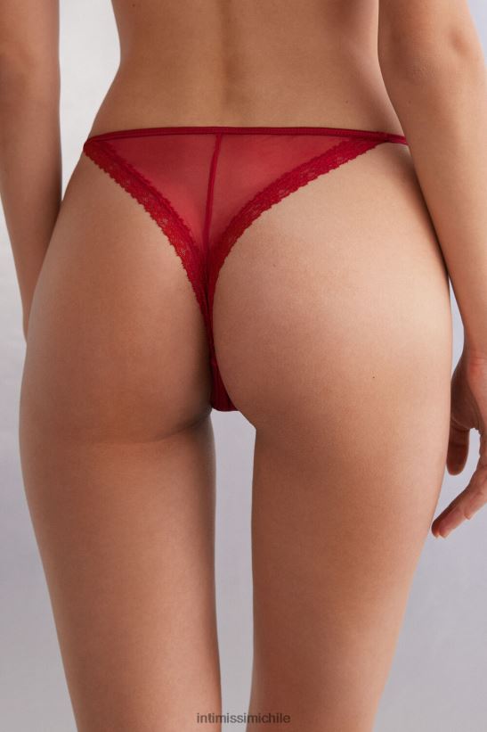 Intimissimi Sinful Fantasies braguita brasileña con tirantes laterales mujer 9888-lacre rojo ropa interior L4BXFJ848