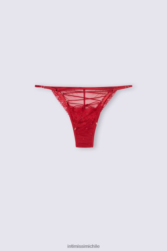 Intimissimi Sinful Fantasies braguita brasileña con tirantes laterales mujer 9888-lacre rojo ropa interior L4BXFJ848