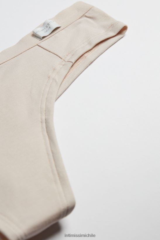 Intimissimi bragas brasileñas de algodón natural mujer 2280-seda rosa ropa interior L4BXFJ1188