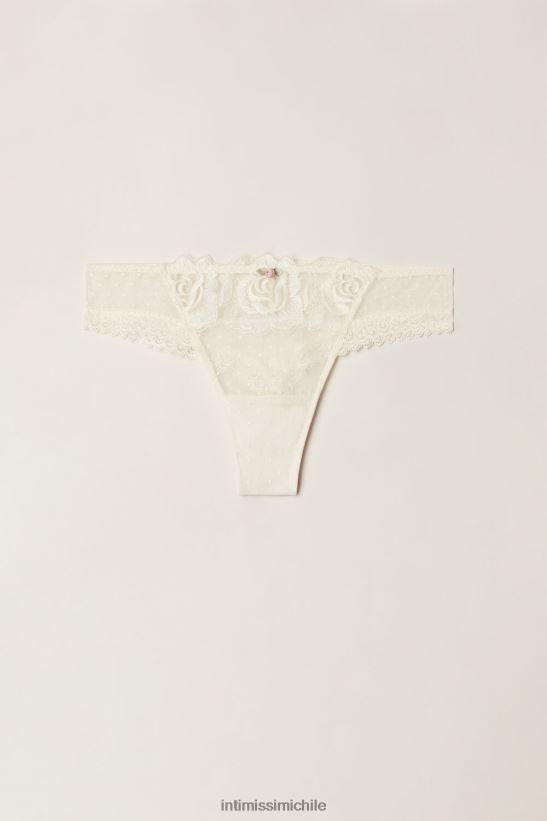 Intimissimi braguita brasileña aroma de rosas mujer 612i-marfil vainilla ropa interior L4BXFJ942