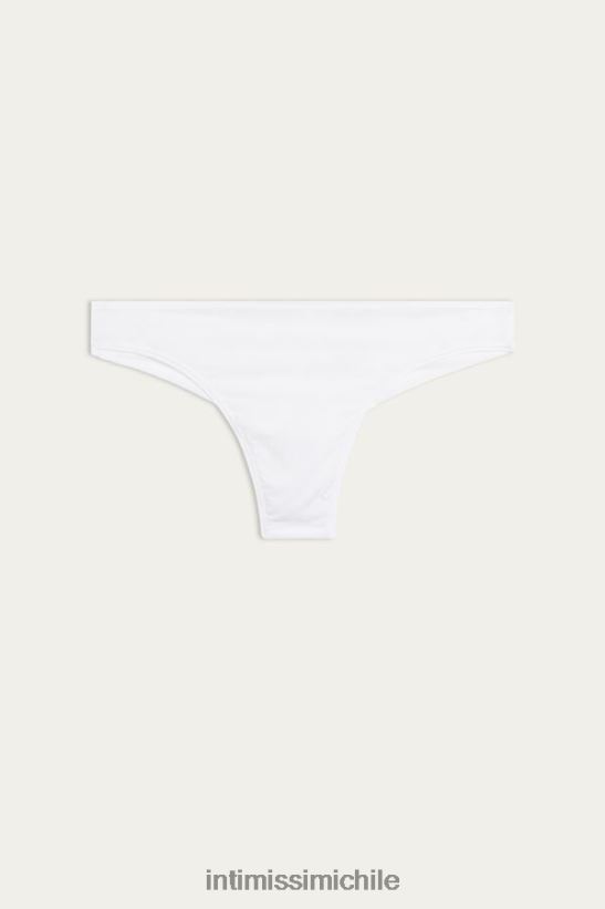 Intimissimi braguita brasileña de microfibra ultraligera mujer 001-blanco ropa interior L4BXFJ1096