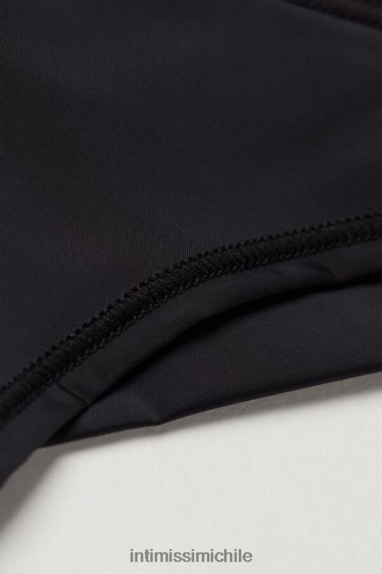 Intimissimi braguita brasileña de microfibra ultraligera mujer 019-negro ropa interior L4BXFJ1101