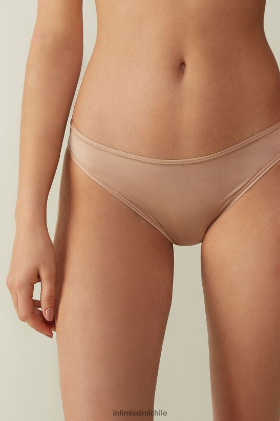 Intimissimi braguita brasileña de microfibra ultraligera mujer 044-beige suave ropa interior L4BXFJ1099