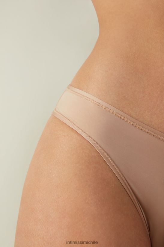Intimissimi braguita brasileña de microfibra ultraligera mujer 044-beige suave ropa interior L4BXFJ1099