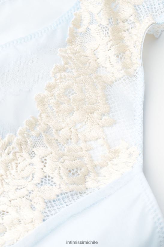 Intimissimi braguitas brasileñas con bonitas flores mujer 217j-azul aireado/marfil ropa interior L4BXFJ951