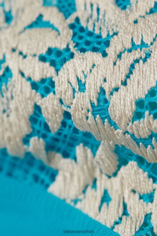 Intimissimi braguitas brasileñas con bonitas flores mujer 233j-digital turquesa/marfil ropa interior L4BXFJ964