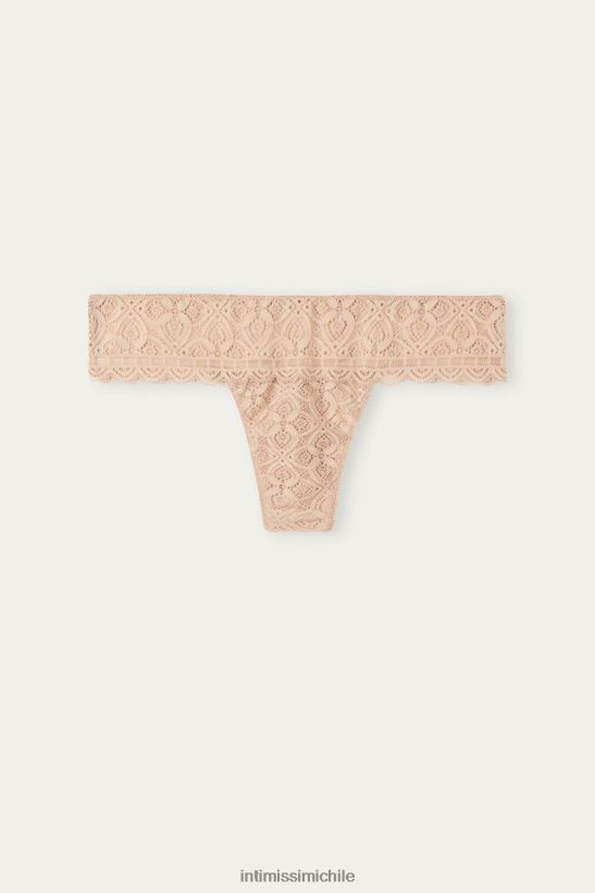 Intimissimi braguitas brasileñas de encaje mujer 044-beige suave ropa interior L4BXFJ1085
