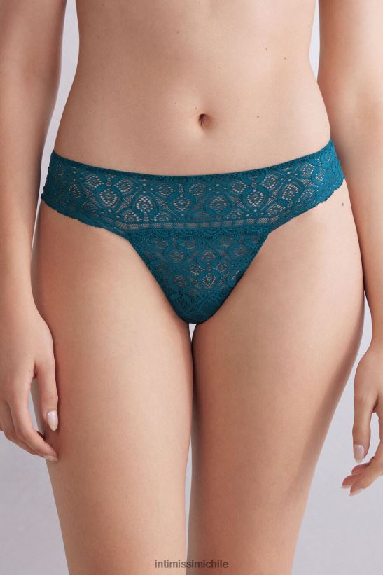 Intimissimi braguitas brasileñas de encaje mujer 346j-azul verdoso ropa interior L4BXFJ861